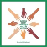 buendnis gegen Rassismus Logo Hände